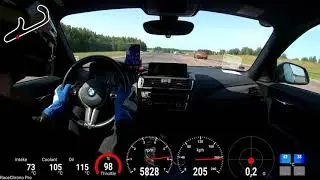 Racechrono with RejsaRubberTrac tire temp thermal cameras