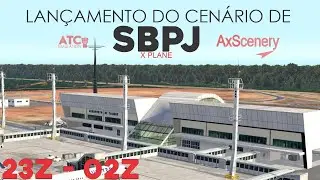 Lan&ccedil;amento do Cen&aacute;rio de SBPJ - AxScenery - X plane - IVAO - Artifice - Aurora