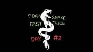 7 DAY SNAKE JUICE FAST | DAY 2