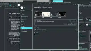 Navigate the color and contrast settings | Windows 11