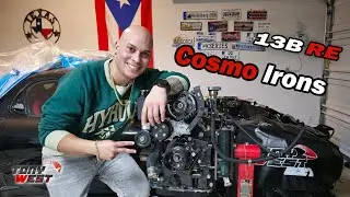 My first rotary engine (13BREW) rebuild!!! Detailed process...