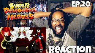 TIME PATROL VS DARK KING!!! SUPER DRAGON BALL HEROES EPISODE 20 REACTION