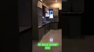 125 yards ali block corner  house for sale in bahria town karachi