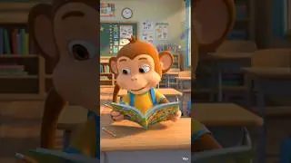 🐵✨ Chotu Bandar Seekhe Achhi Adatein!rhymes video ✨🐵#youtube #KidsRhyme#ChotuBandar#GoodHabitsForKi
