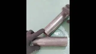 How to cut pipe to 45-degree with angle grinder #metalworksph