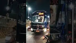 👑win travels zingbus max Volvo 9600 at Coimbatore ✨