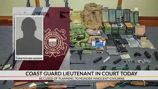 Coast Guard lieutenant accused of compiling hit list