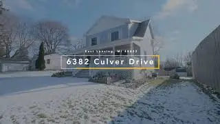 6382 Culver Drive East Lansing MI 48823