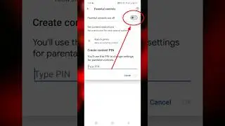 How To Enable Parental controls on your android phone #shorts
