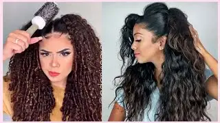 IDEAS CON TRENZAS Y LIGAS PARA PELO RISADO|chicas  fashions