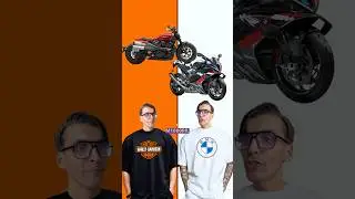Harley Davidson vs BMW : Топ 14 самых странных мотоциклов в мире! #funny #harley #bmw
