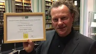 Neil Stuke at the Plunkett Foundation's 2019 Awards