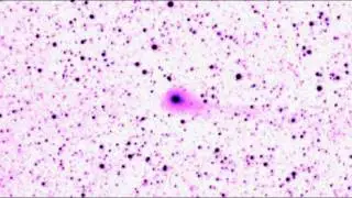 Comet Elenin 08/08/11 tail visible trough the higher resolution HI-1 telescope NASA