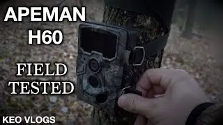 Apeman H60 Trail Cam In Use