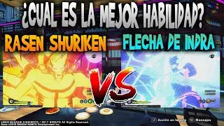 RASEN SHURIKEN VS FLECHA DE INDRA | Naruto to boruto shinobi striker |
