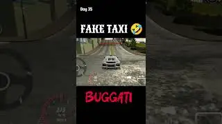 FAKE TAXI 🤣 | WITH BUGATTI 💥 | IN CAR PARKING MULTIPLAYER 💀