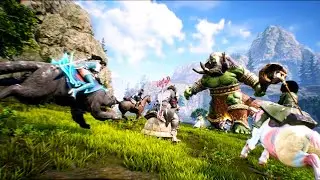 Bless Unleashed Boss Defeated (Taroc the Wild Ogre )