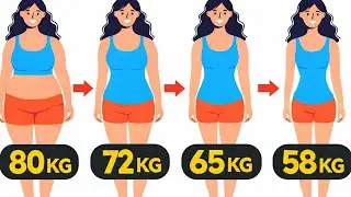 30 Min No Jumping Full Body Weight Loss Workout | 80kg to 58kg Fat Loss at Home 🔥