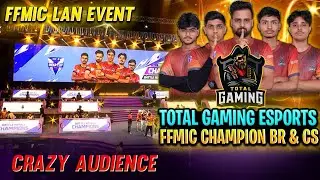 WITNESSING THE WIINNIG MOMENT | TOTAL GAMING ESPORTS CHAMPION BOTH TEZ FFMIC 2025 BR & CS #VLOG #V1