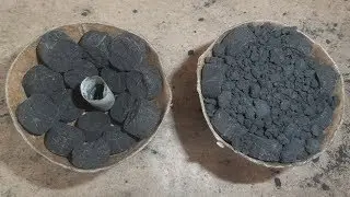Homemade 3 inch shell test - Tiger tail stars - Test