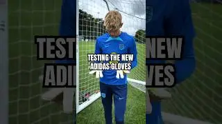 Testing the new Adidas Predator goalkeeper gloves! 🤩