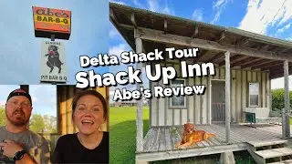 Weekend Getaway At The SHACK UP INN Clarksdale, MS  | Full Room Tour + Abe's BBQ Food Review!