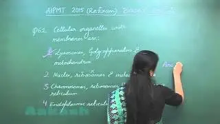 Re-AIPMT 2015 Solution-Biology Video Q. 61-63 Aakash Institute