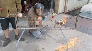 Langley Aerodrome Burner Test
