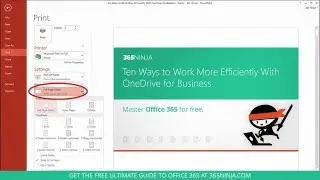 How to Print PowerPoint Slides Without Printing Speaker Notes