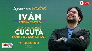 EN DIRECTO: Rueda de Prensa desde Cucuta