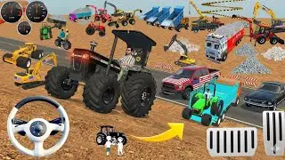 Drive New DIGITREC And 🚜 Jhondher-5310 Tractor Loading on truck New full game play Indian