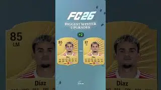 FC 26 Biggest Winter Upgrades! 😱😱 #shorts #fc26 #football #fifa #refresh