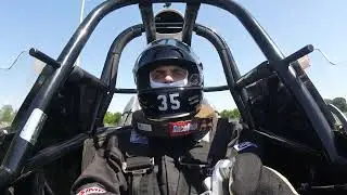 Frank Hawley in car view (signing up to be the next nhra funny car driver)