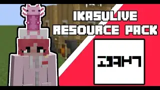 Vtuber Resource Pack! Minecraft 1.18+ (IkasuLive)