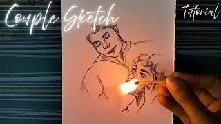 ✨How to Draw Girl and Boy Sketch | Easy Step by Step Drawing