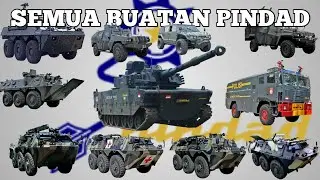 BIKIN INDONESIA BANGGA! BERBAGAI KENDARAAN TEMPUR BUATAN PT PINDAD