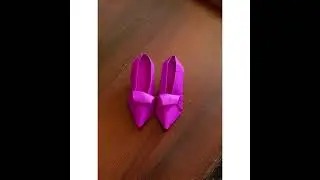 Mini paper shoes🥿ilans creativity😍😍