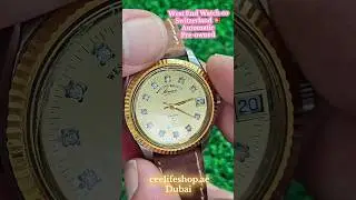 vintage West End Watch Automatic Swiss made Watch for Sale in Dubai #watches #shorts #viral #fyp #fy