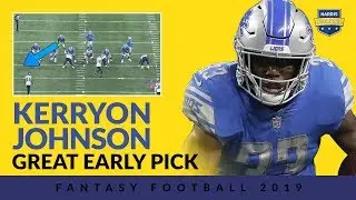 Kerryon Johnson Is An Excellent Draft Pick for Fantasy Football 2019
