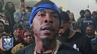 BAD NEWZ GETS CRAZY VS BILL COLLECTOR AT TRENCHES DROP YOUR LOCATION EVENT