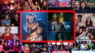 Youtubers React To PENNYWISE SHAPESHIFTS BACK FROM MATTY | It Welcome To Derry Ep 5 Reaction Mashup 