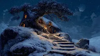 🌙 Moonlit Celtic Dreams ❄️ Medieval Winter Echoes &ndash; Relaxing Music for Calm & Reflection