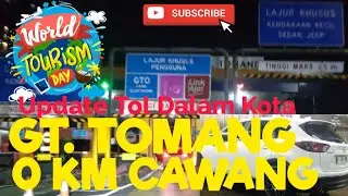 🔴UPDATE TOL DALAM KOTA JAKARTA DARI GERBANG TOL TOMANG MUNUJU 0 KILOMETER CAWANG. (VLOG)