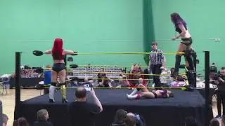 Ruby Radley & Eliza Roux Vs Lana Austin & Little Miss Roxxy - Tag Match @BWE Smashcon: Planet Leeds