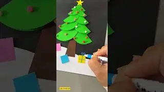 Transform Your Holidays! Stunning Origami Christmas Tree Tutorial 🎄✨ #shorts #shortsfeed #christmas