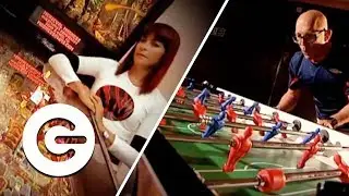 Pinball VS Table Football | The Gadget Show Wall of Fame
