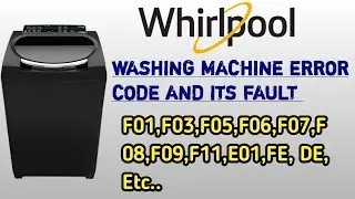 whirlpool WASHING MACHINE error code list|whirlpool WASHING MACHINE Error Code fault|js cooltech