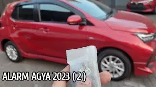 Alarm New Agya & sensitivitas Alarm( part 2)