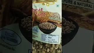 pahli baar try karungi wheat puff #shorts #youtube #wheatpuff