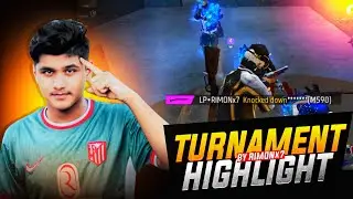 TOURNAMENT HIGHLIGHTS BY LP•RIMONx7 || HIGHLIGHTS FREE FIRE || WITH IPHONE 15 PRO MAX 📲|| TEAM LP 😈